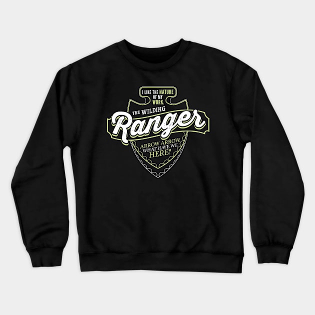 RANGER Fantasy RPG GM Dungeon Game Master DM boardgame tee Crewneck Sweatshirt by Natural 20 Shirts